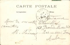 Paris - 10 - the Gate St Denis - CPA