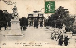Paris - 1 - Quand Meme - Carrousel de Tuileries CPA 