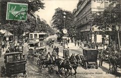 Paris 14 - Montmartre - Drouot Crossroads - Horse - CPA