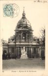 Paris - 3 - Church of the Sorbonne - CPA