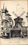 Paris - 18 - Moulin Rouge - windmill - muehle - CPA 
