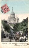Paris - 14 - Montmartre - the Sacring Heart - CPA