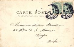 Paris - 14 - Montmartre Old man the Street Saint Vincent - CPA