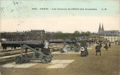 Paris - 7 - Guns of the Hotel of Invalides - CPA
