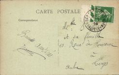 Paris - 10 - Gate Saint Martin CPA