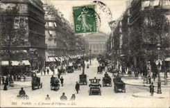 Paris 8 - The Avenue of Opera CPA