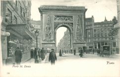 Paris 10 - Gate Saint Denis CPA
