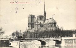 Paris 4 - Notre Dame de Paris - CPA 