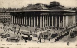 Paris 2 - The Stock Exchange - CPA