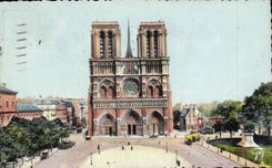 Paris - 4 - Notre Dame - CPA 