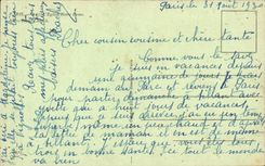 Paris CPA the Notre Dame church