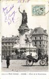 Paris CPA Places Republic