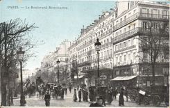 Paris CPA Le boulevard Montmartre
