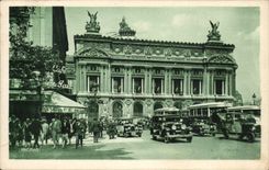 Paris CPA La place de l'opera