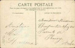 Paris CPA the palate of Luxembourg