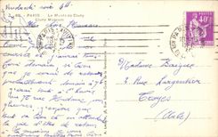 Paris CPA the museum of Cluny