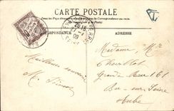 Paris CPA Arc de Triomphe and the Elysees Fields