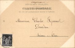 Paris CPA Eglise de la Madeleine (dessin en relief !)