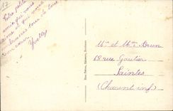 Saint Georges de Didonne CPA the port and Miramar