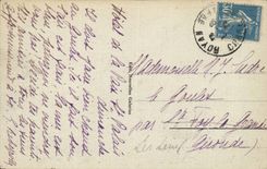 Saint Palate on sea CPA the cornice of Pierrieres