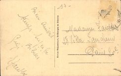 Saint Georges de Didonne cPA Seen towards the headlight (lighthouse)