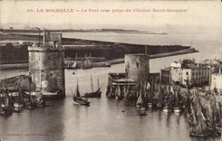 La Rochelle CPA die Port (Saint gesehen vom Glockeaufsatz Retter)