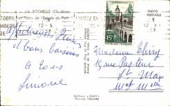 La Rochelle CPA Tours des Hereinkommens des Hafens