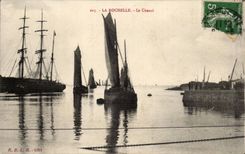 La Rochelle CPA der Kanal