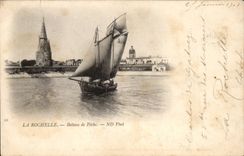 Boot La Rochelle-CPA der Sunde