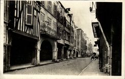 Strasse La Rochelle-CPA der Textilkaufmanner