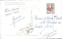 La Rochelle CPA Tours gesehen vom Bassin und von den drei