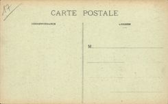 Saintes Interior CPA of the church Saint Palate