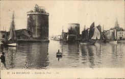 Hereinkommen Rochelle-CPA des Hafens