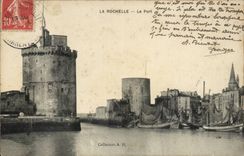 La Rochelle CPA der Hafen