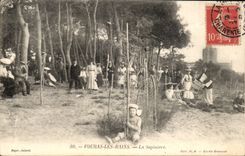 Fouras les Bains CPA the Fir plantation