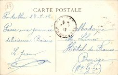 Pontaillac Royan CPA Saint Gaumen die Brucke des Teufels