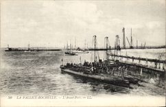 Pallice kleines Felsen cPA vor Hafen (Unterwasserunterseeboot)