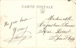 Pons CPA the town hall and the keep Seen from of the edges of Seugne