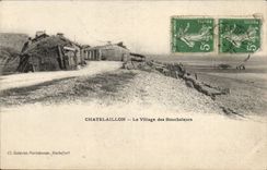 Chatelaillon CPA the village of Boucholeurs