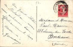 Royan Pontaillac CPA gesehen auf die Wiederherstellung und das Hotel des Strandes