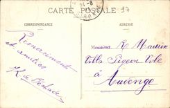 Royan CPA schweres Meer mit dem Weinlagerhaus