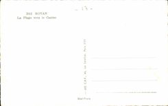 Royan CPA der Strand in Richtung zum Kasino