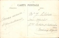 Umlagerungen von Royan Pontaillac CPA im Farbton der Klippe