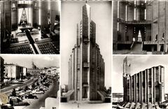 Royan MODERNE KARTE Kirche unsere Dame