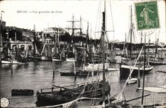 Royan CPA Ansicht vom Port (Boote)