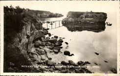 Royan CPA Felsen von Vallieres der Felsen zu den Moven
