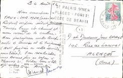 Royan MODERNE KARTE Andenken