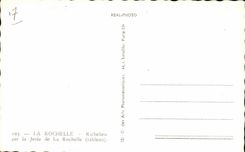 La Rochelle CPA Richelieu auf dem Pier des kleinen Felsens (Tabelle)