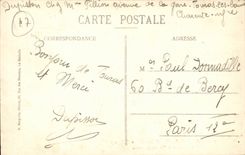 Fouras CPA Details in the wood of Sapinettes