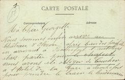 Insel von oleron CPA Szene villageaoise (Folklorekostumkappen)